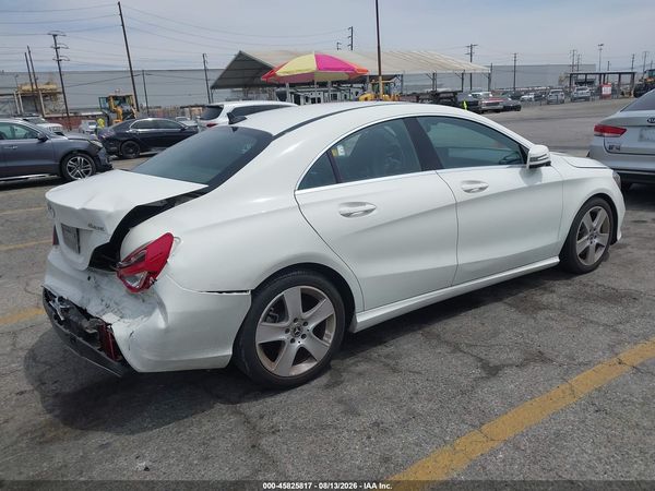 2018 MERCEDES-BENZ CLA 250 4MATIC