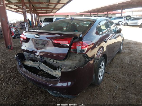 2017 KIA FORTE LX