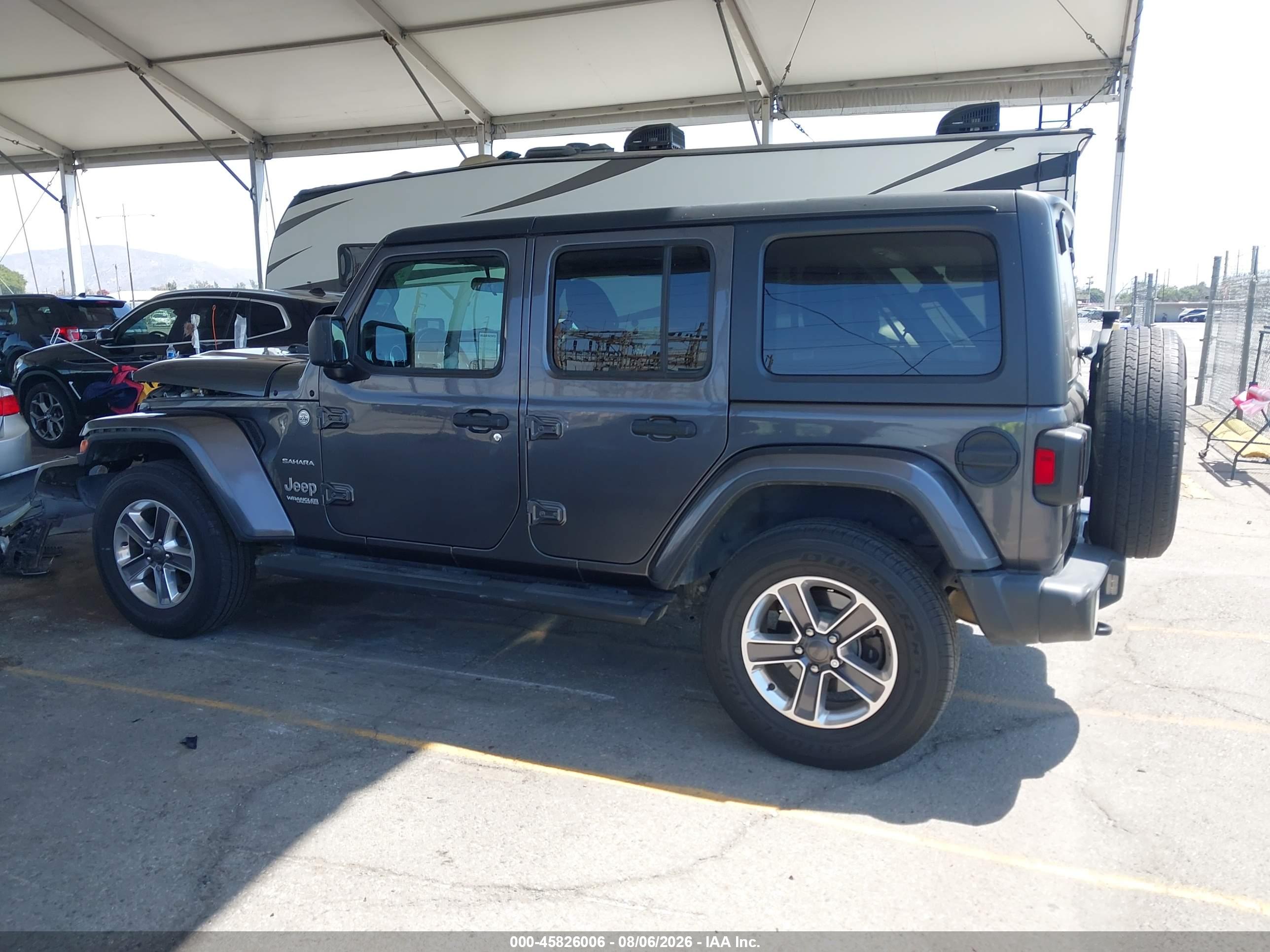 2021 JEEP WRANGLER UNLIMITED SAHARA 4X4