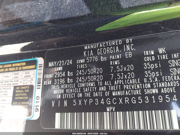 2024 KIA TELLURIDE EX