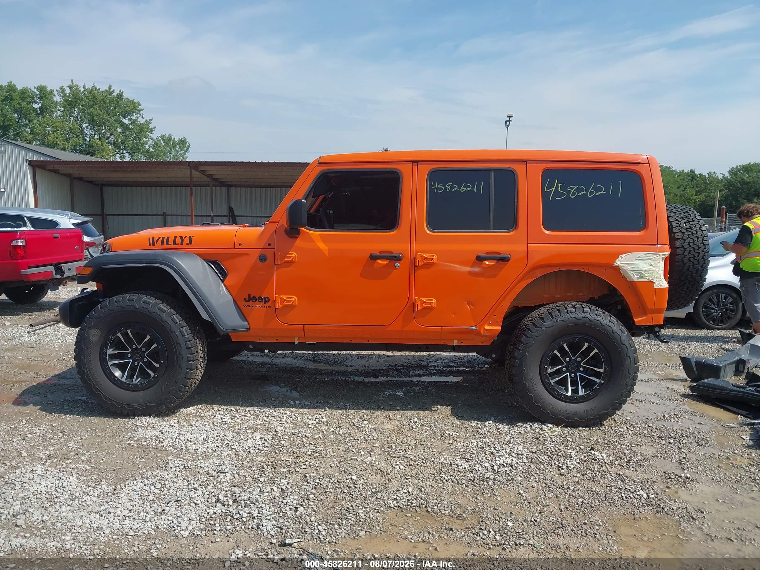 2025 JEEP WRANGLER 4-DOOR WILLYS 4X4