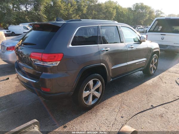 2016 JEEP GRAND CHEROKEE LIMITED — I4