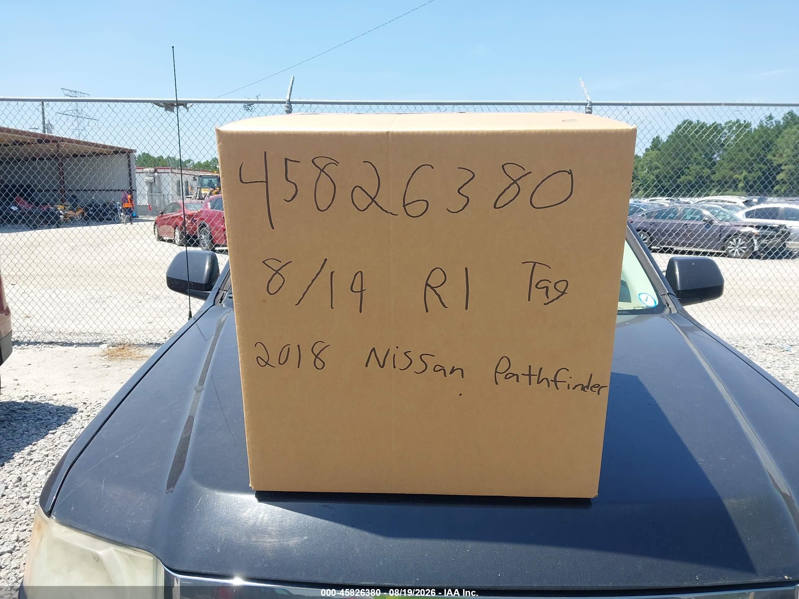 2018 NISSAN PATHFINDER S