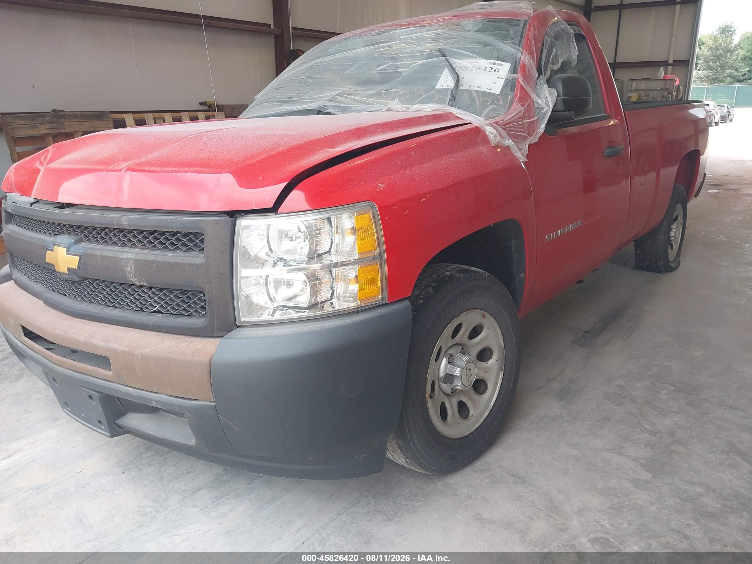 2013 CHEVROLET SILVERADO 1500 WORK TRUCK — I2