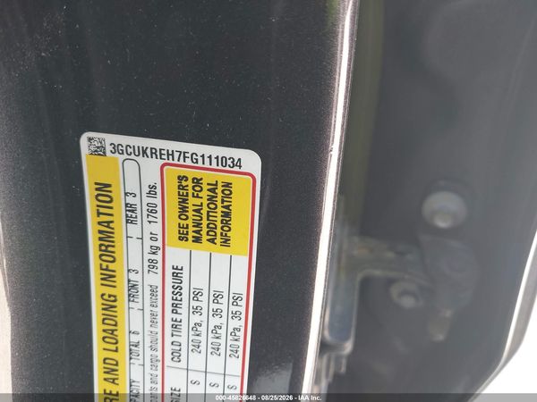2015 CHEVROLET SILVERADO 1500 LT — I9