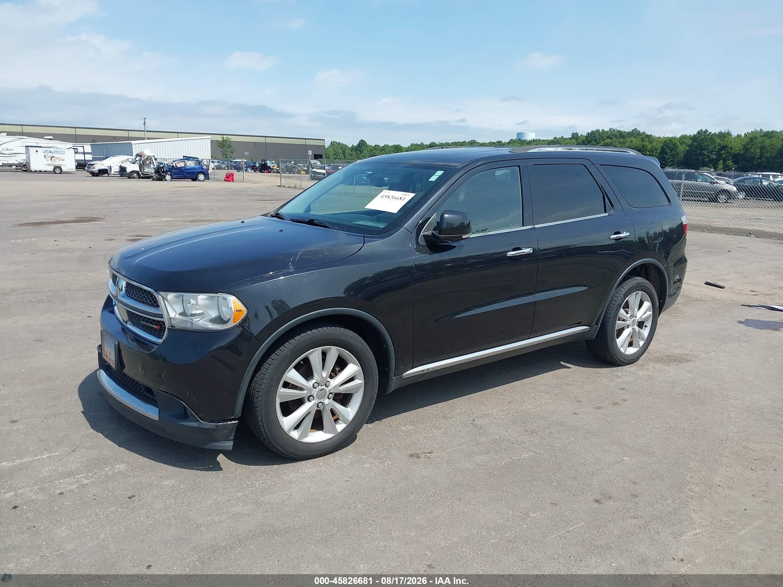 2013 DODGE DURANGO CREW — I2