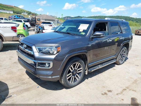 2018 TOYOTA 4RUNNER LIMITED