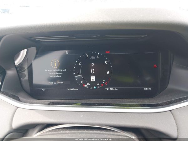 2021 LAND ROVER RANGE ROVER EVOQUE S