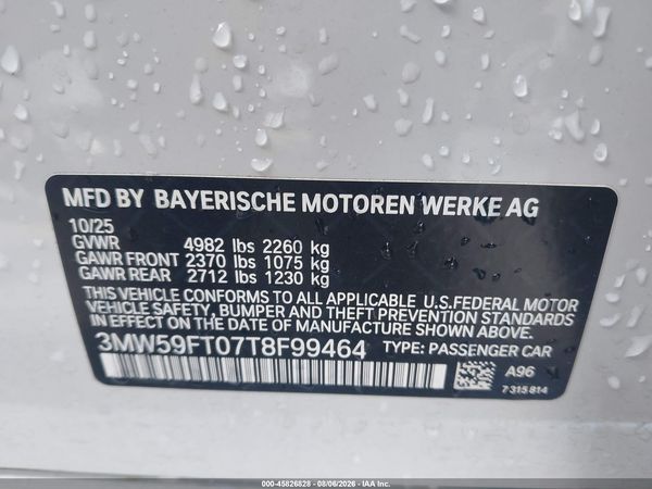 2026 BMW M340I NA