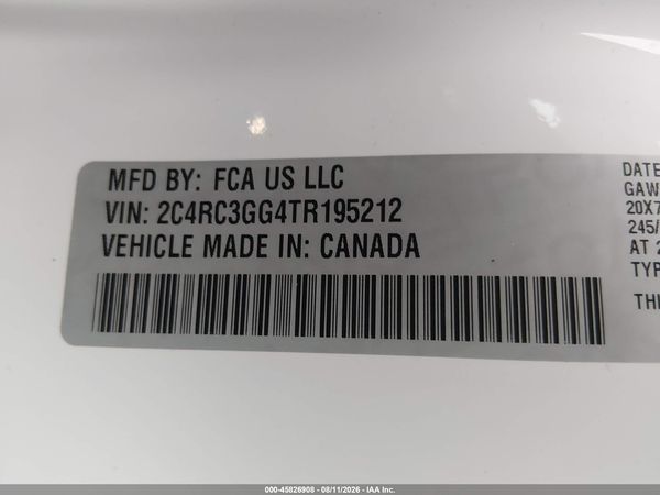 2026 CHRYSLER PACIFICA LIMITED AWD
