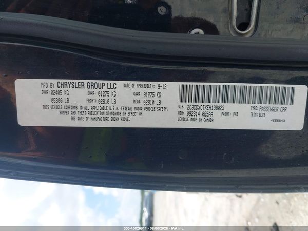 2014 DODGE CHARGER R/T PLUS