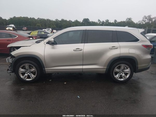 2016 TOYOTA HIGHLANDER LIMITED V6