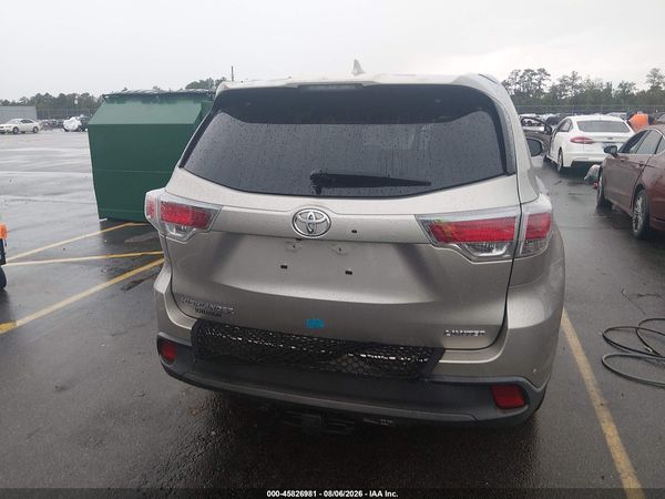 2016 TOYOTA HIGHLANDER LIMITED V6