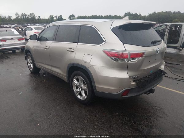 2016 TOYOTA HIGHLANDER LIMITED V6