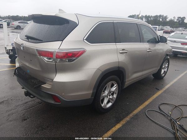 2016 TOYOTA HIGHLANDER LIMITED V6