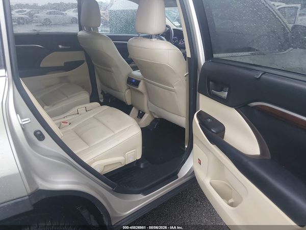 2016 TOYOTA HIGHLANDER LIMITED V6