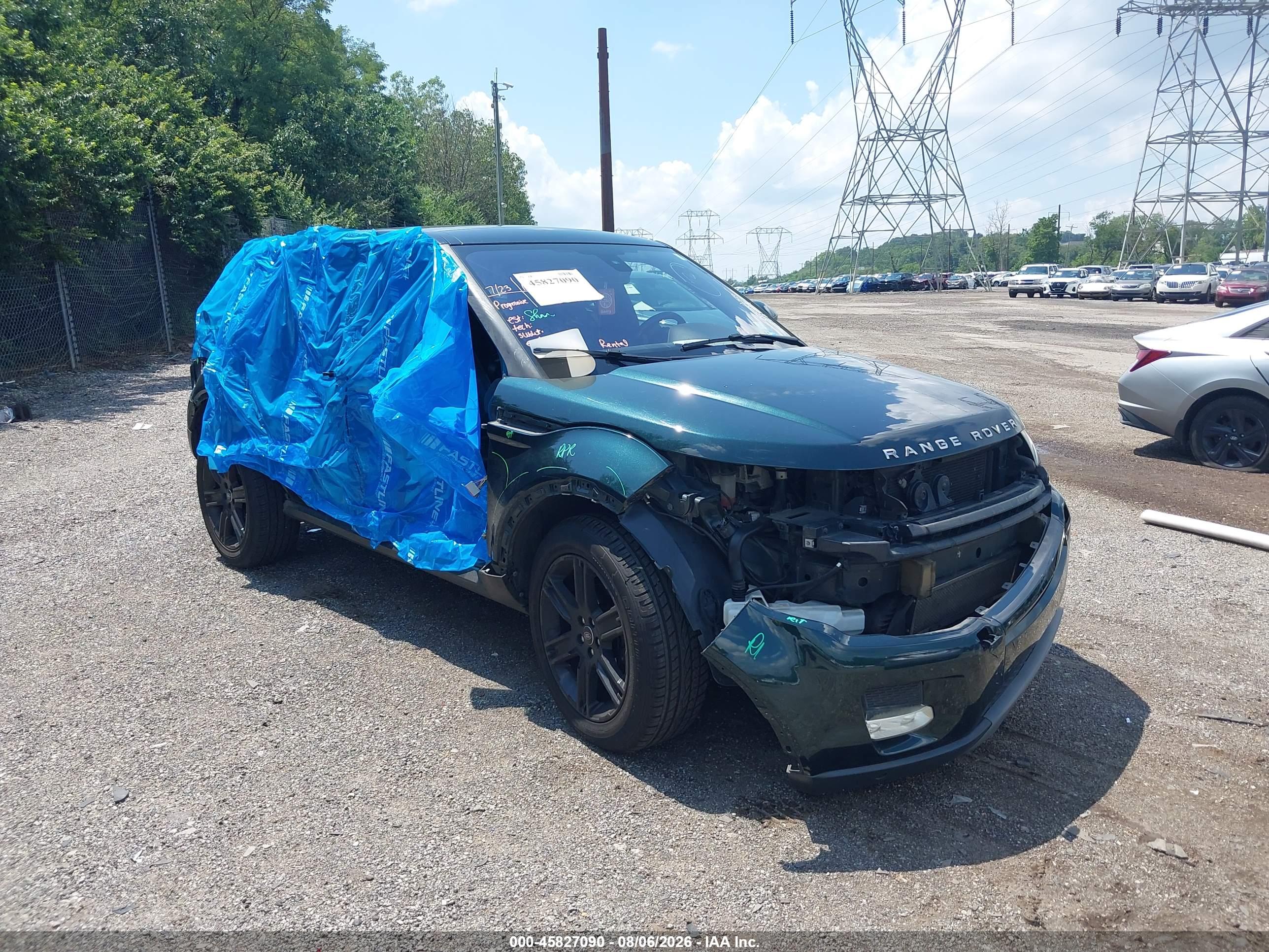 2015 LAND ROVER RANGE ROVER EVOQUE PURE