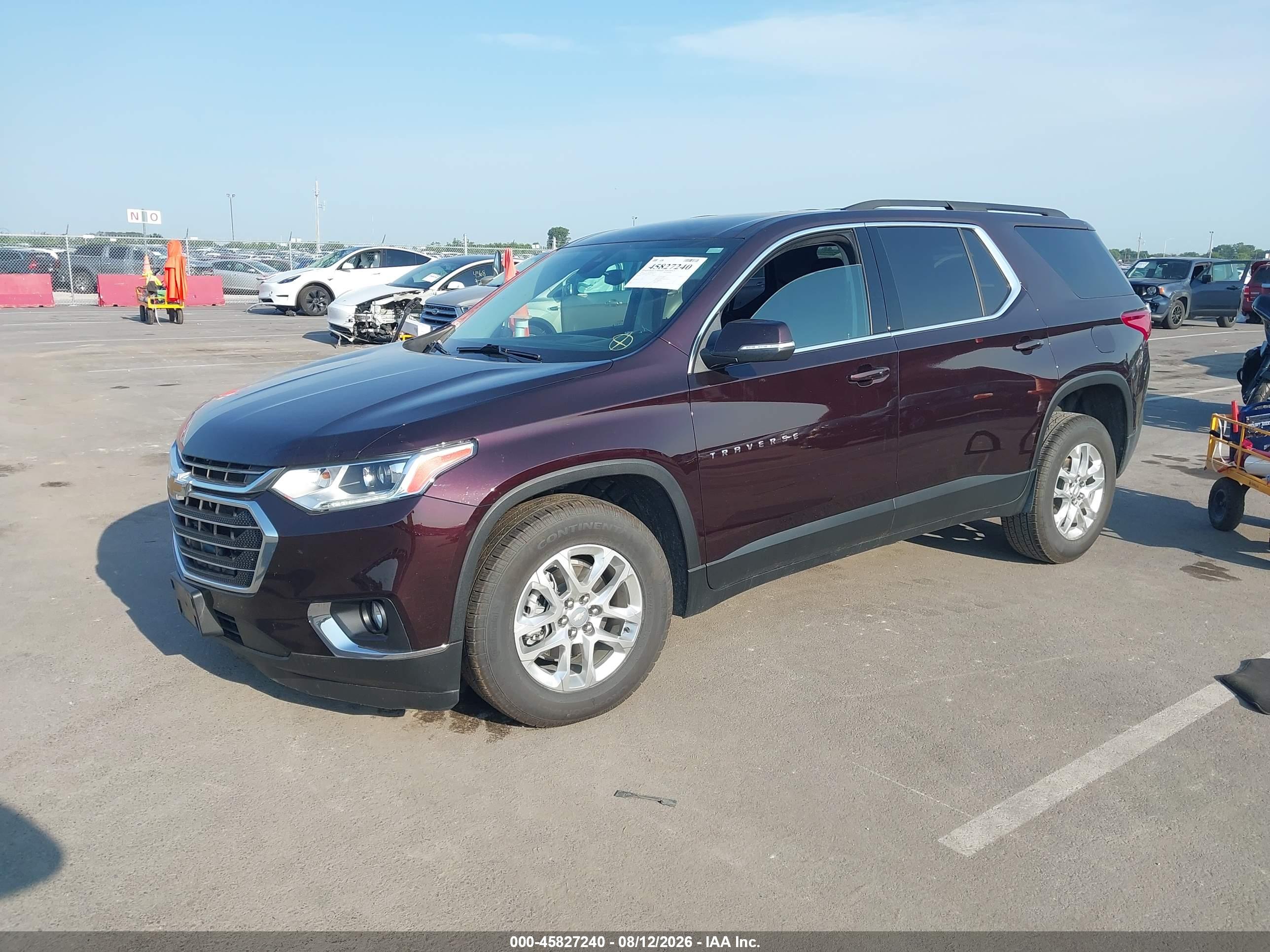 2021 CHEVROLET TRAVERSE FWD LT LEATHER — I2