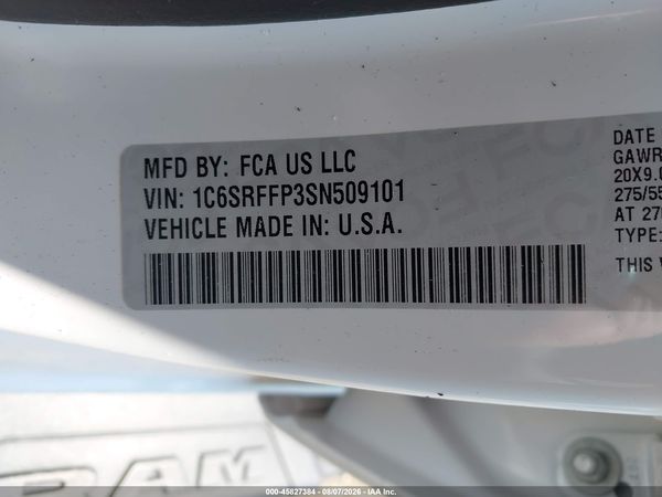 2025 RAM 1500 BIG HORN  4X4 5'7 BOX