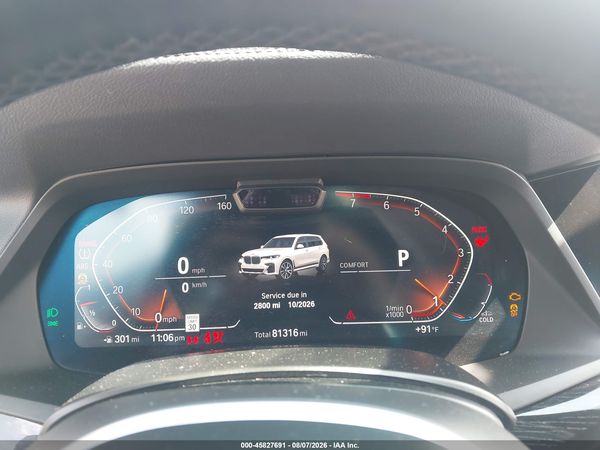 2020 BMW X7 XDRIVE40I