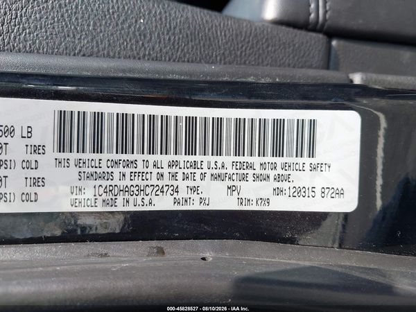 2017 DODGE DURANGO SXT RWD