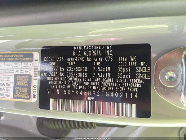 2026 KIA SPORTAGE SX