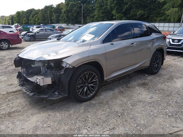 2022 LEXUS RX 350 F SPORT HANDLING