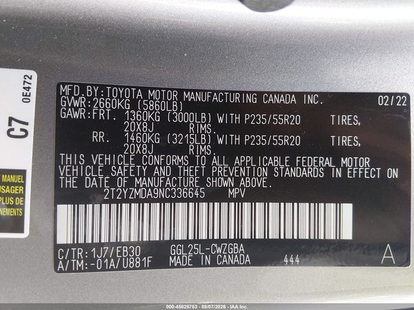 2022 LEXUS RX 350 F SPORT HANDLING
