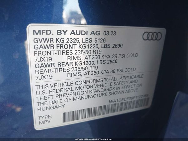 2023 AUDI Q3