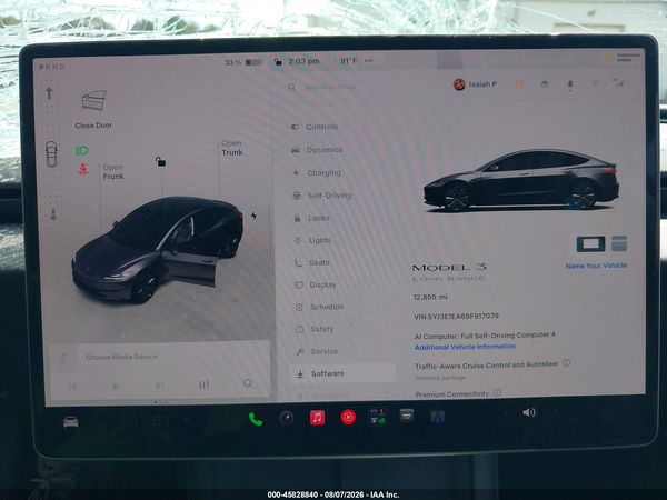 2025 TESLA MODEL 3