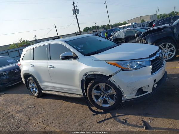 2016 TOYOTA HIGHLANDER LIMITED V6