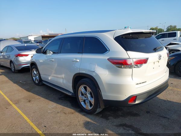 2016 TOYOTA HIGHLANDER LIMITED V6