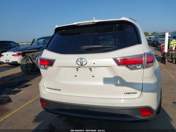2016 TOYOTA HIGHLANDER LIMITED V6