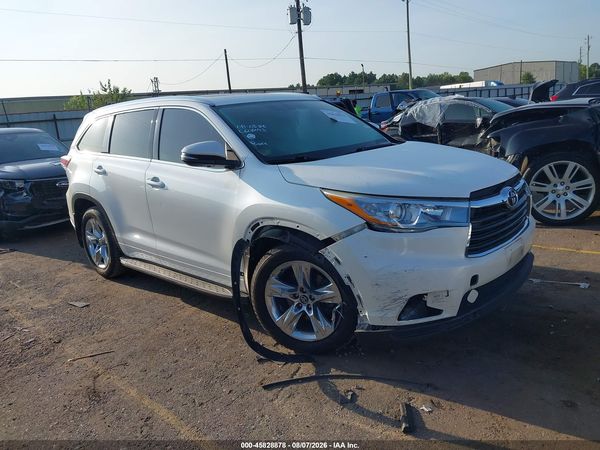 2016 TOYOTA HIGHLANDER LIMITED V6
