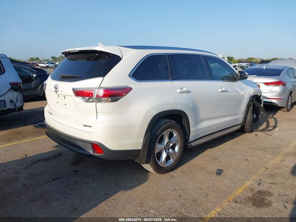 2016 TOYOTA HIGHLANDER LIMITED V6