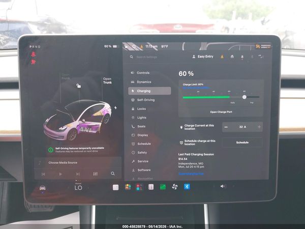 2019 TESLA MODEL 3