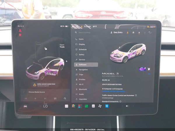 2019 TESLA MODEL 3