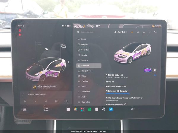 2019 TESLA MODEL 3