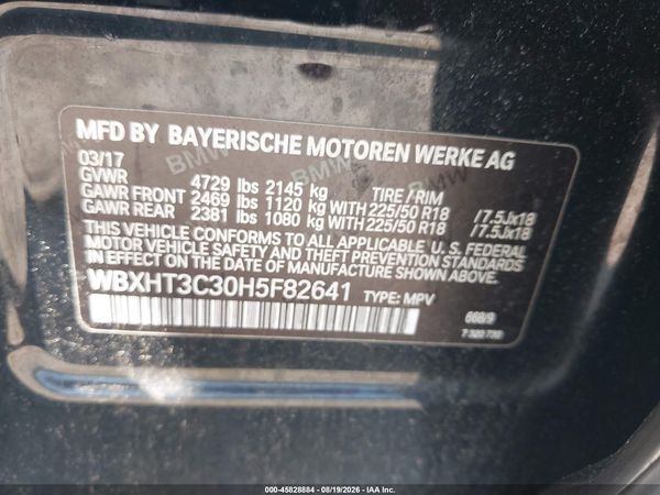 2017 BMW X1 XDRIVE28I