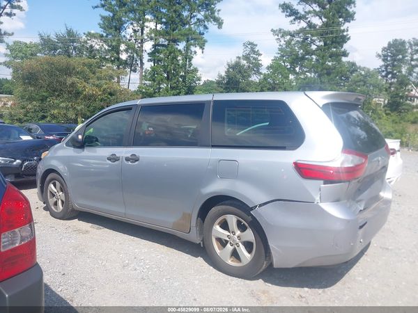 2015 TOYOTA SIENNA L 7 PASSENGER — I117
