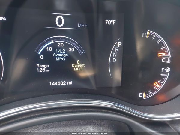 2018 JEEP GRAND CHEROKEE ALTITUDE 4X2