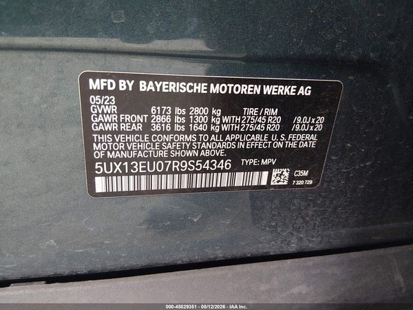 2024 BMW X5 SDRIVE40I
