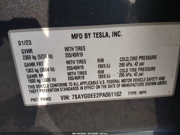 2023 TESLA MODEL Y