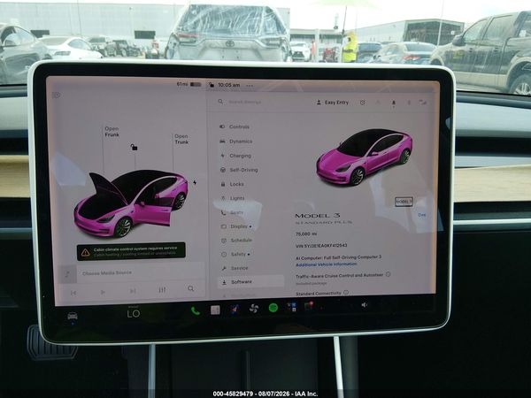 2019 TESLA MODEL 3
