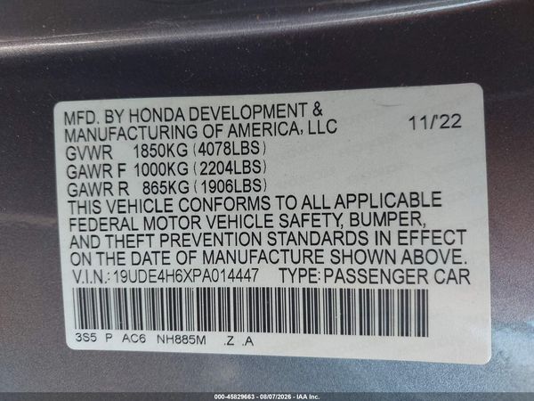 2023 ACURA INTEGRA A-SPEC TECHNOLOGY