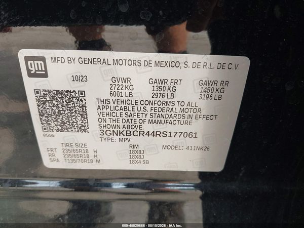 2024 CHEVROLET BLAZER FWD 2LT — I9