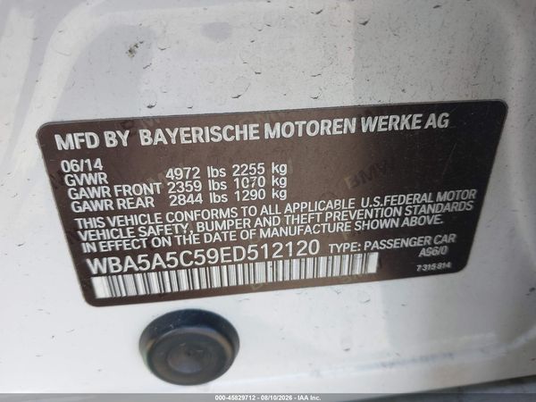 2014 BMW 528I