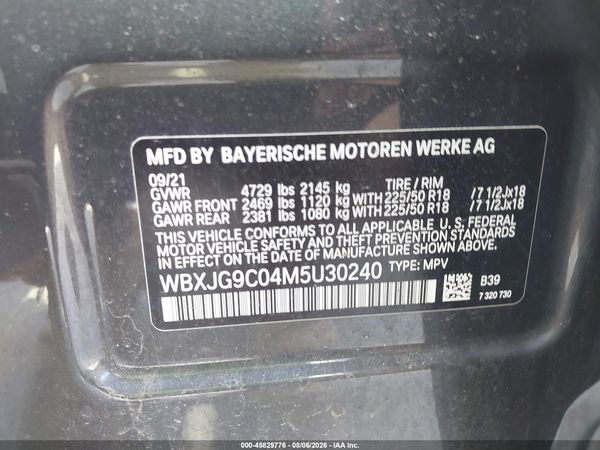 2021 BMW X1 XDRIVE28I