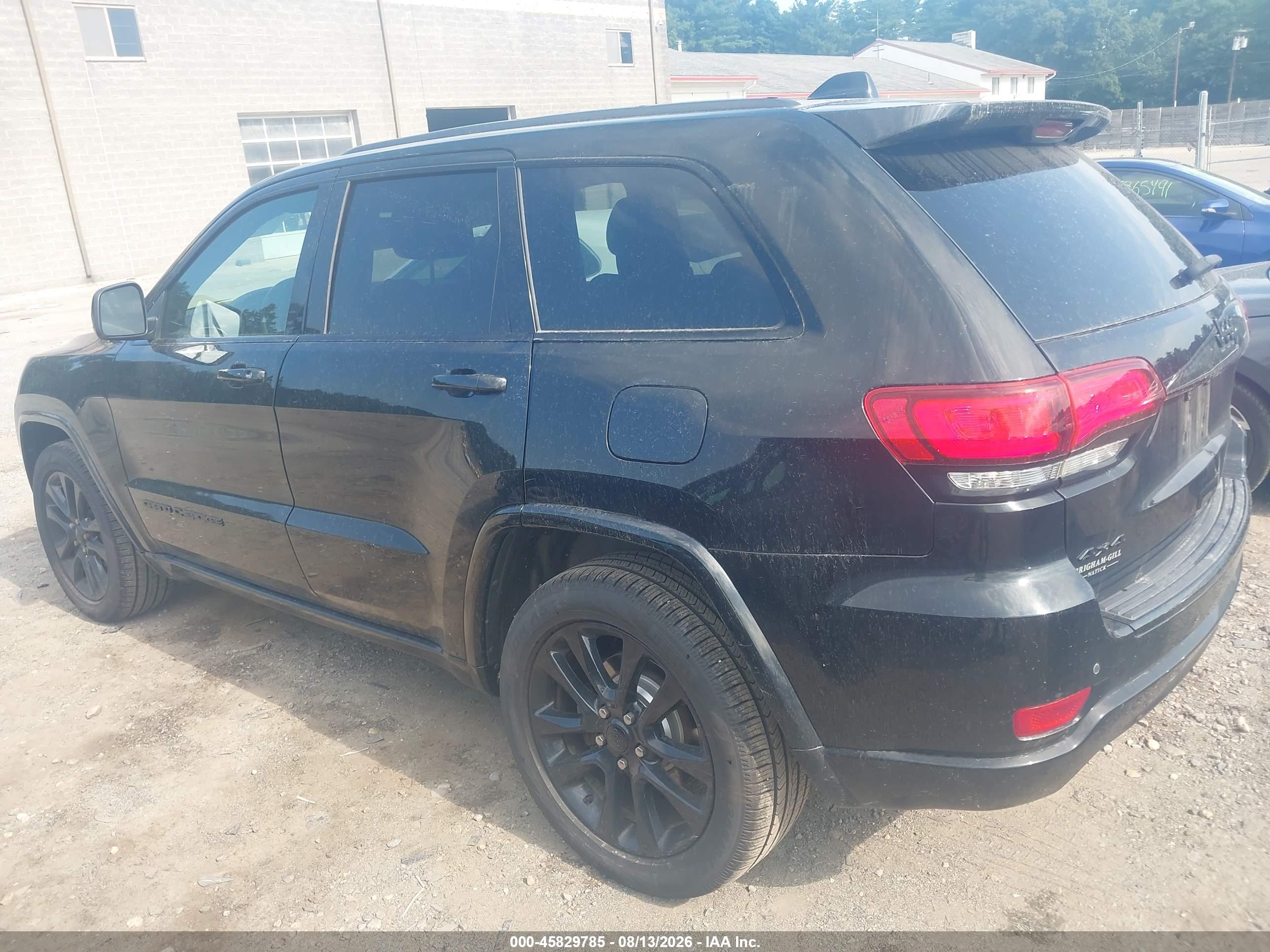 2018 JEEP GRAND CHEROKEE ALTITUDE 4X4