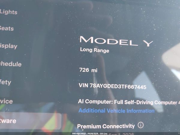 2026 TESLA MODEL Y